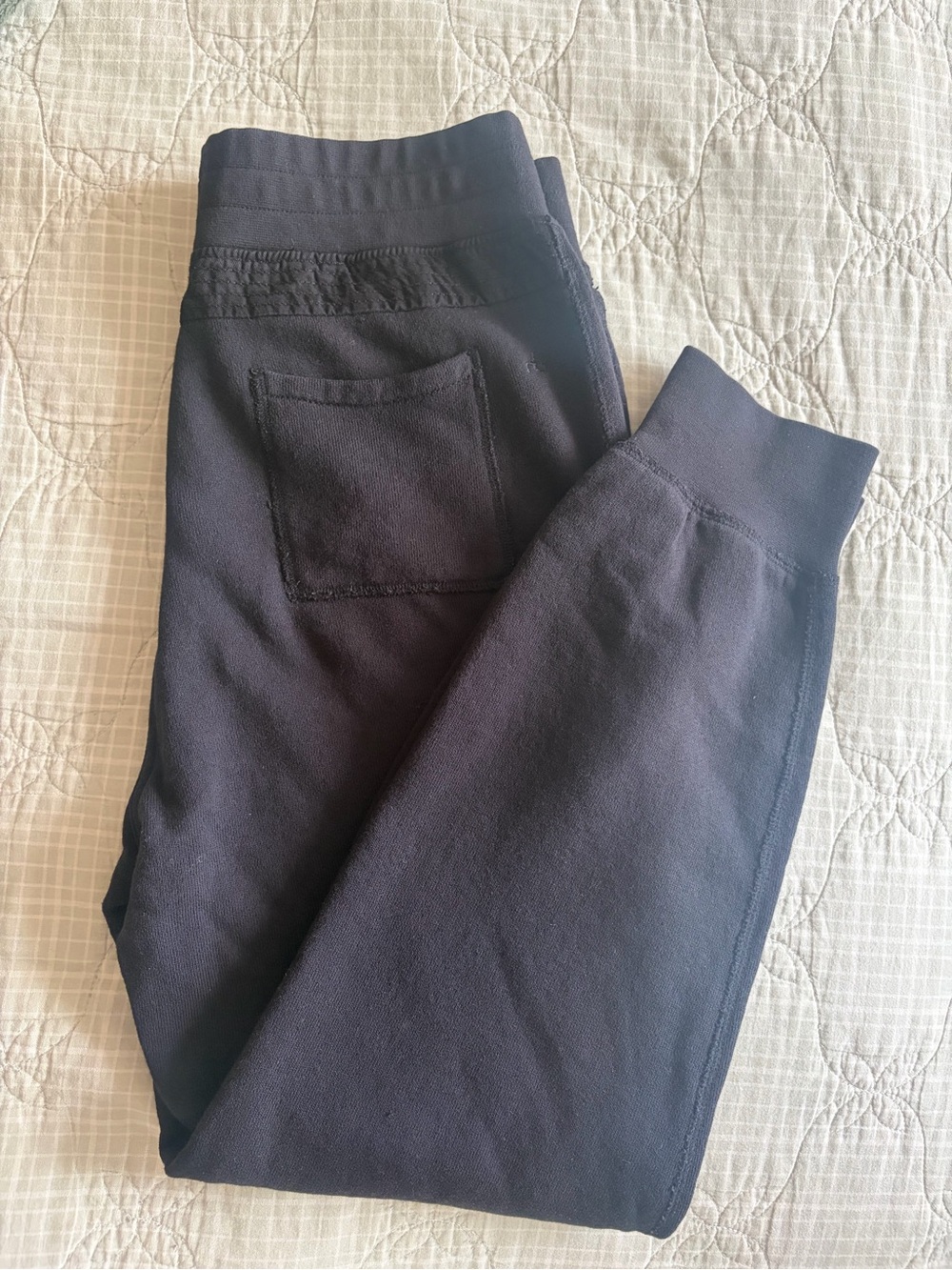 rag & bone/JEAN "Hana" High-Waist cotton terry pants
